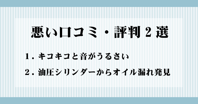 ナイスデイの悪い口コミ画像